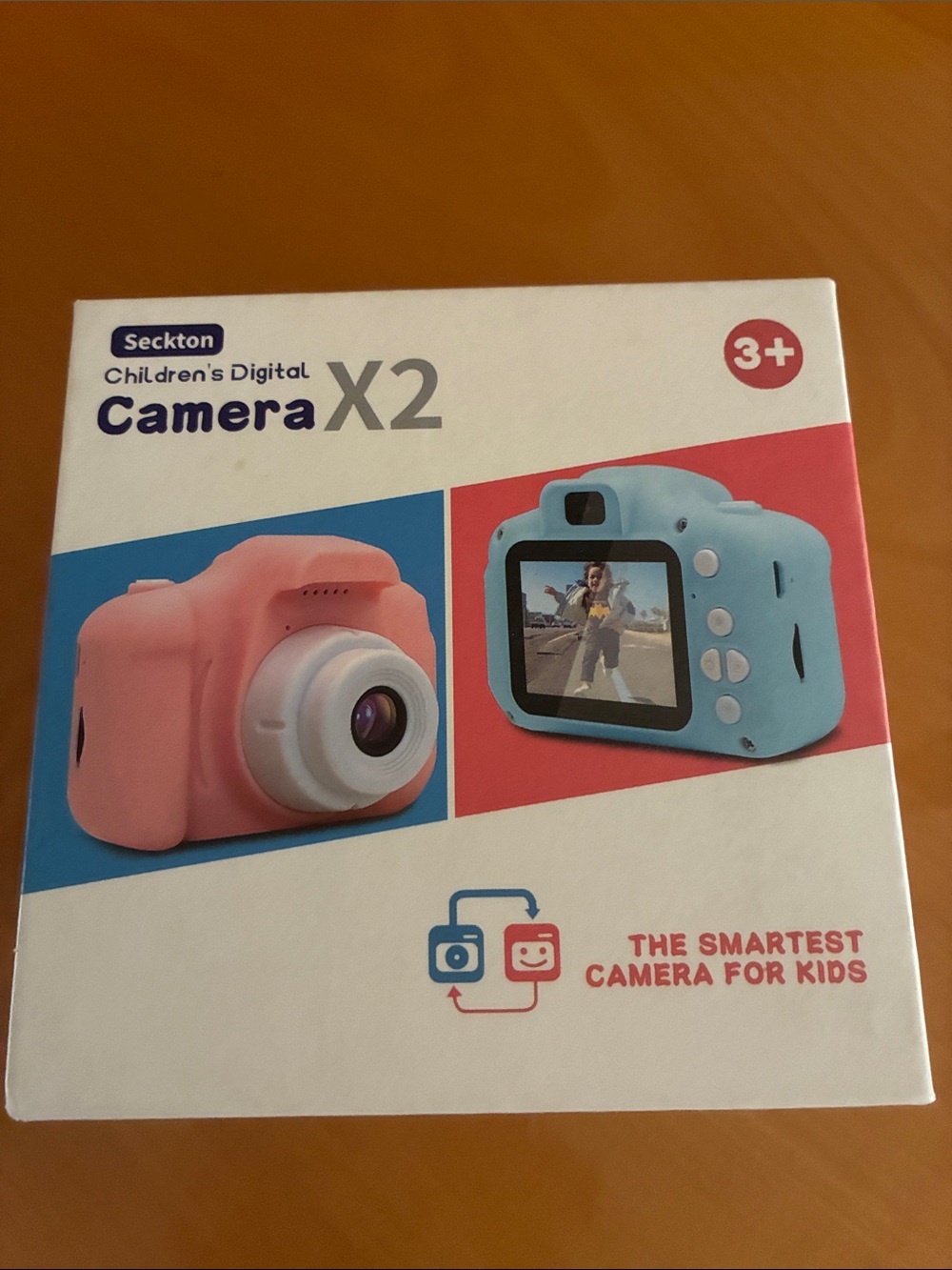 Seckton Camera X2 Kids Digital Camera Blue